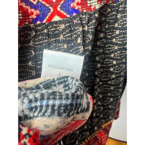 Anthropologie Twelfth Street By Cynthia Vincent Boho Top Sz. L - Picture 7 of 7
